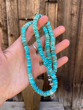 Load image into Gallery viewer, Turquoise Rondelle Necklace