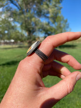 Load image into Gallery viewer, Chicken Track Ring Size 9 1/4 R0491