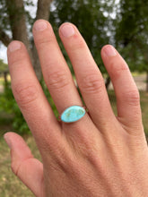 Load image into Gallery viewer, Carico Lake Turquoise Ring 7 3/4 R0488