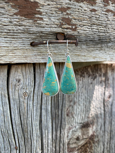 Tyrone Turquoise Earrings E0081