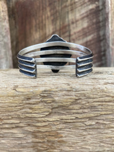 Elk Ivory & White Buffalo Cuff C0349