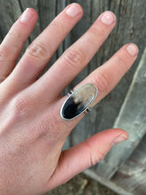 Load image into Gallery viewer, Petrified Palm Wood Ring Size 7 3/4