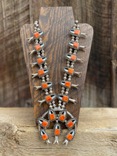 Load image into Gallery viewer, Vintage Orange Spiny Oyster Squash Blossom