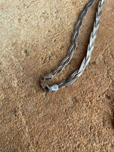 Load image into Gallery viewer, Braided Vintage Sterling Chain N0777