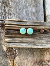 Load image into Gallery viewer, Light Green Variscite Earrings E0304