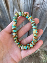 Load image into Gallery viewer, Turquoise Stretchy Bracelet