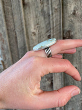 Load image into Gallery viewer, Emerald Basin Variscite Ring Size 8 R0324