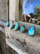 Load image into Gallery viewer, Number 8 Turquoise Ring Size 7