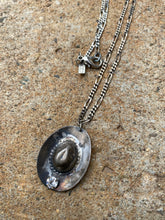 Load image into Gallery viewer, Vintage Cowboy Hat Necklace