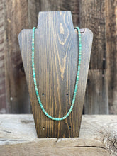 Load image into Gallery viewer, Turquoise Rondelle Necklace N0748