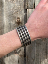 Load image into Gallery viewer, Vintage Silver Cuff C0237