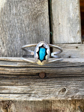 Load image into Gallery viewer, Vintage Shadow Box Kids Cuff C0343