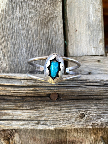 Vintage Shadow Box Kids Cuff C0343