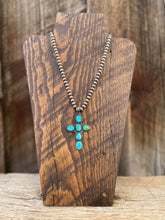 Load image into Gallery viewer, Sonoran Gold Cross Pendant P0463