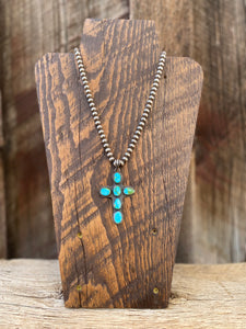 Sonoran Gold Cross Pendant P0463