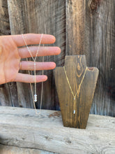 Load image into Gallery viewer, Pearl Lariat Necklace