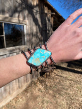 Load image into Gallery viewer, Turquoise Statement Cuff C0430