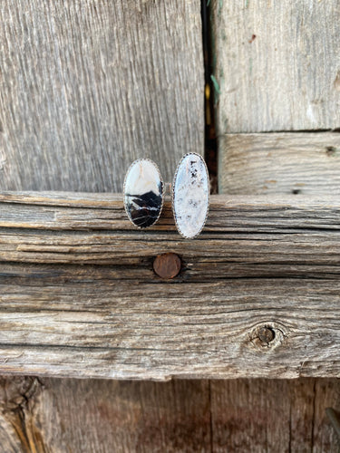 White Buffalo Ring 8-9 R0423
