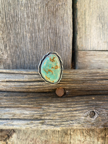 Fox Turquoise Ring R0102