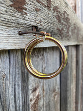 Load image into Gallery viewer, Gold Filled LARGE Hoops E0217