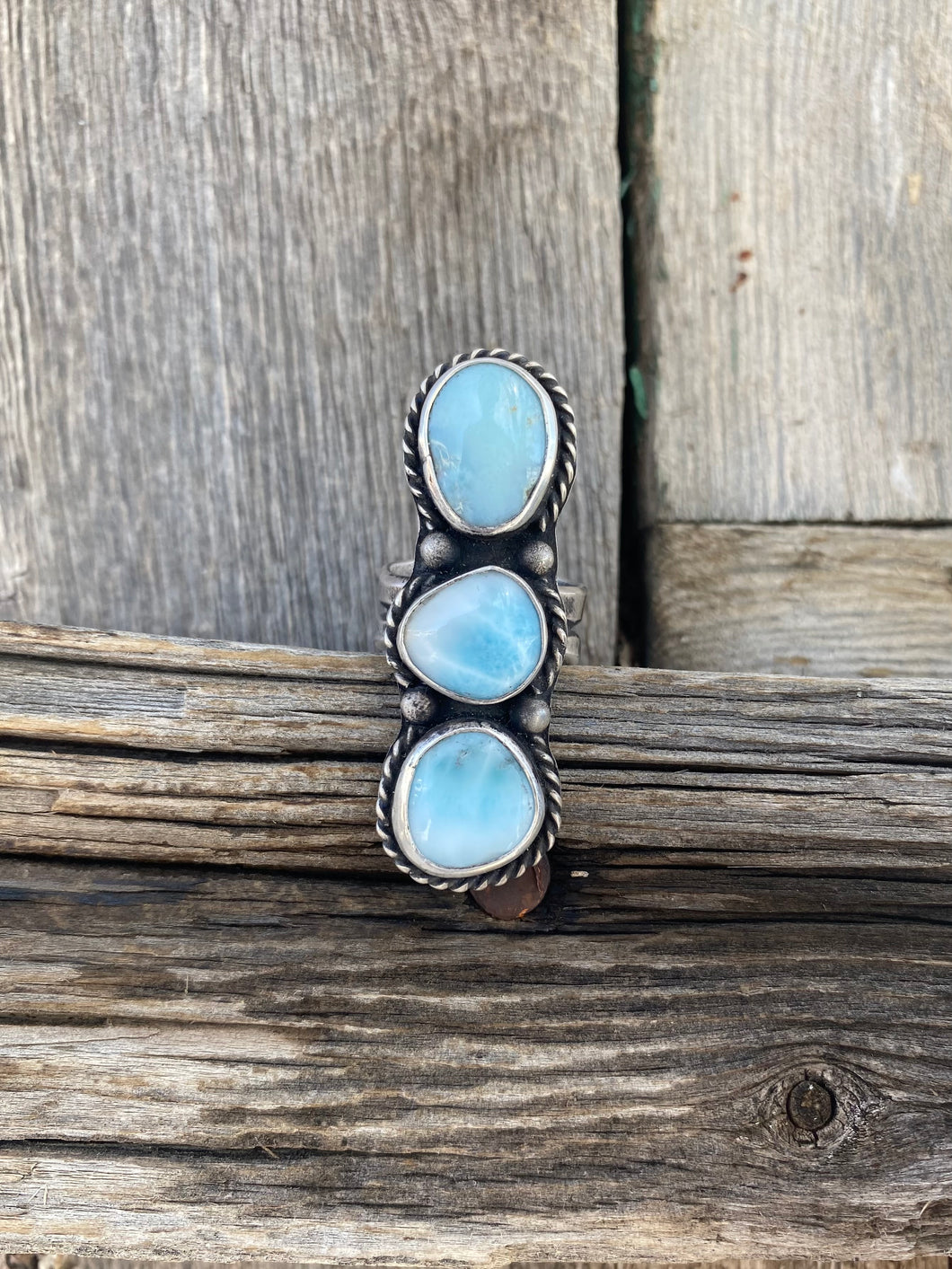 Larimar Ring Size 6 1/4 R0398