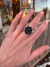 Load image into Gallery viewer, Vintage Black Onyx Ring R0390