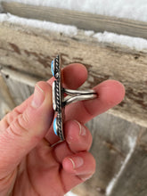 Load image into Gallery viewer, White Buffalo &amp; Golden Hills Ring