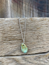 Load image into Gallery viewer, Turquoise Drop Necklace N0705