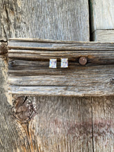 Load image into Gallery viewer, Gold CZ Studs E0342