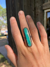 Load image into Gallery viewer, Fox Turquoise Ring Size 8