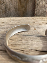 Load image into Gallery viewer, Vintage Silver Cuff C0436