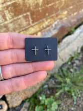 Load image into Gallery viewer, Small Cross Earrings E0085