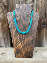 Load image into Gallery viewer, Graduated Turquoise Necklace N0649