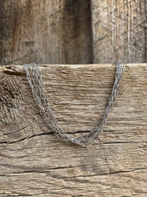 Load image into Gallery viewer, Dainty Silver Paperclip Chain N0805