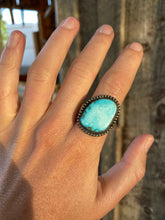 Load image into Gallery viewer, Turquoise Ring Size 9.5 R0315