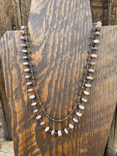 Load image into Gallery viewer, Moonstone Chain Necklace N0551