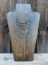 Load image into Gallery viewer, 2.5mm Sterling Silver Box Pearl Necklace N0732