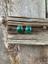 Load image into Gallery viewer, Malachite Earrings