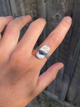 Load image into Gallery viewer, White Buffalo Ring Size 8 3/4 R0440