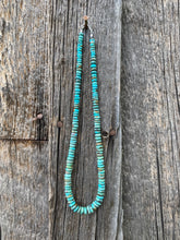 Load image into Gallery viewer, Graduated Turquoise Necklace N0648