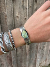 Load image into Gallery viewer, Nautilus Variscite Cuff C0380