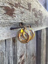 Load image into Gallery viewer, Gold Hoops E0226