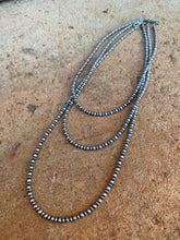 Load image into Gallery viewer, Sterling Silver 3mm Mixed Pearls N0800
