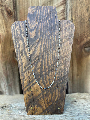 4mm 24” Silver Bead Chain N0640
