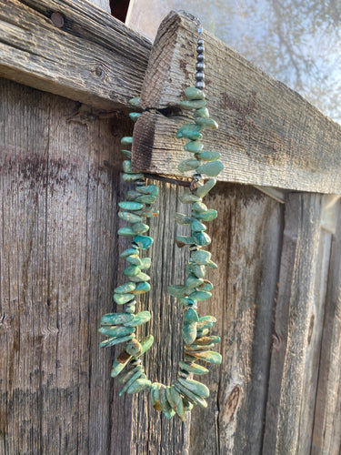 Green Turquoise Necklace N0635