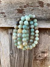 Load image into Gallery viewer, Amazonite Stretchy Bracelet C0438