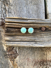 Load image into Gallery viewer, Light Green Variscite Earrings E0306