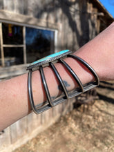 Load image into Gallery viewer, Turquoise Statement Cuff C0430