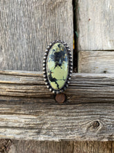 Load image into Gallery viewer, Nautilus Variscite Ring Size 7.5 R0426