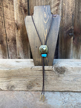 Load image into Gallery viewer, Brass Repurposed Bolo N0888